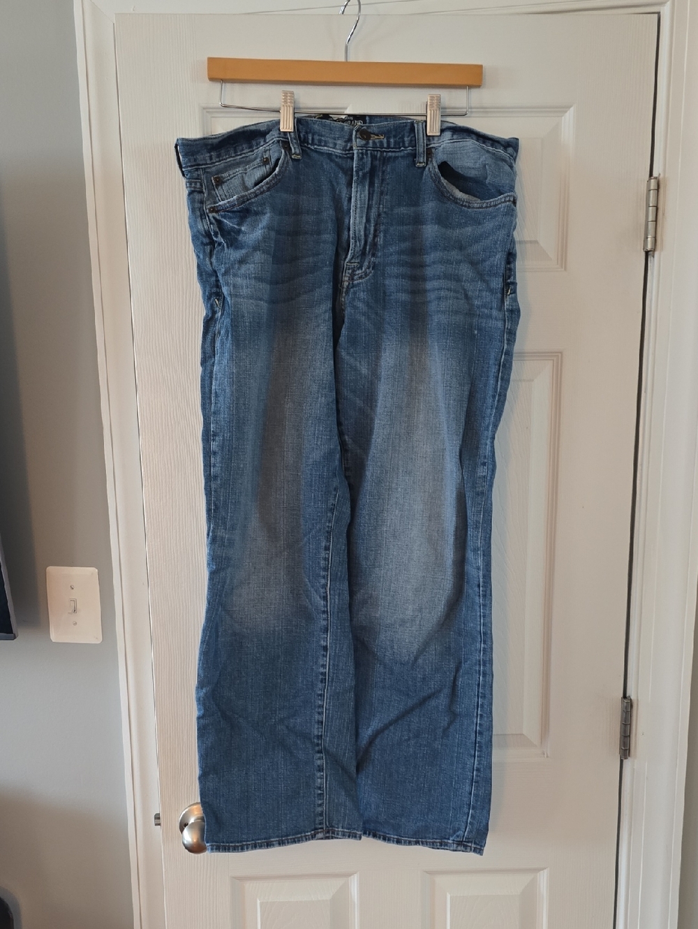 Lucky Brand 36w 32l Vintage Straight Light Denim